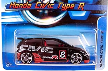 Amazon.com: Hot Wheels 2006 Honda Civic Type R Black with PR5