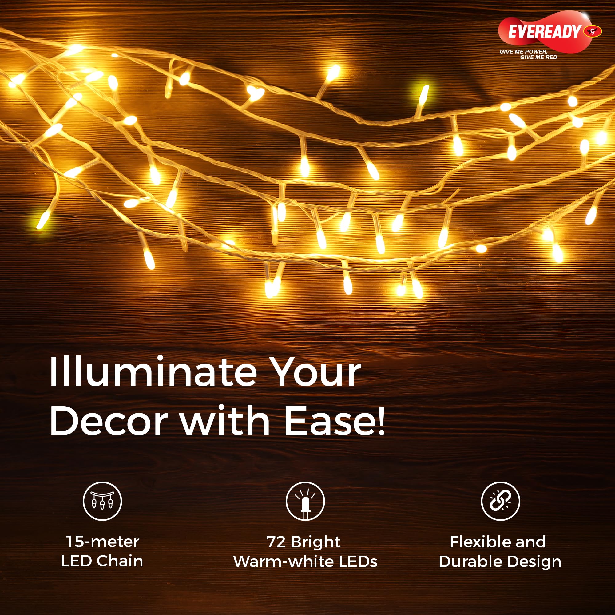 EVEREADY UTSAV 50 FEET LED Pixel Lights