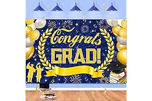 Navy Blue Graduation Party Decorations Kit