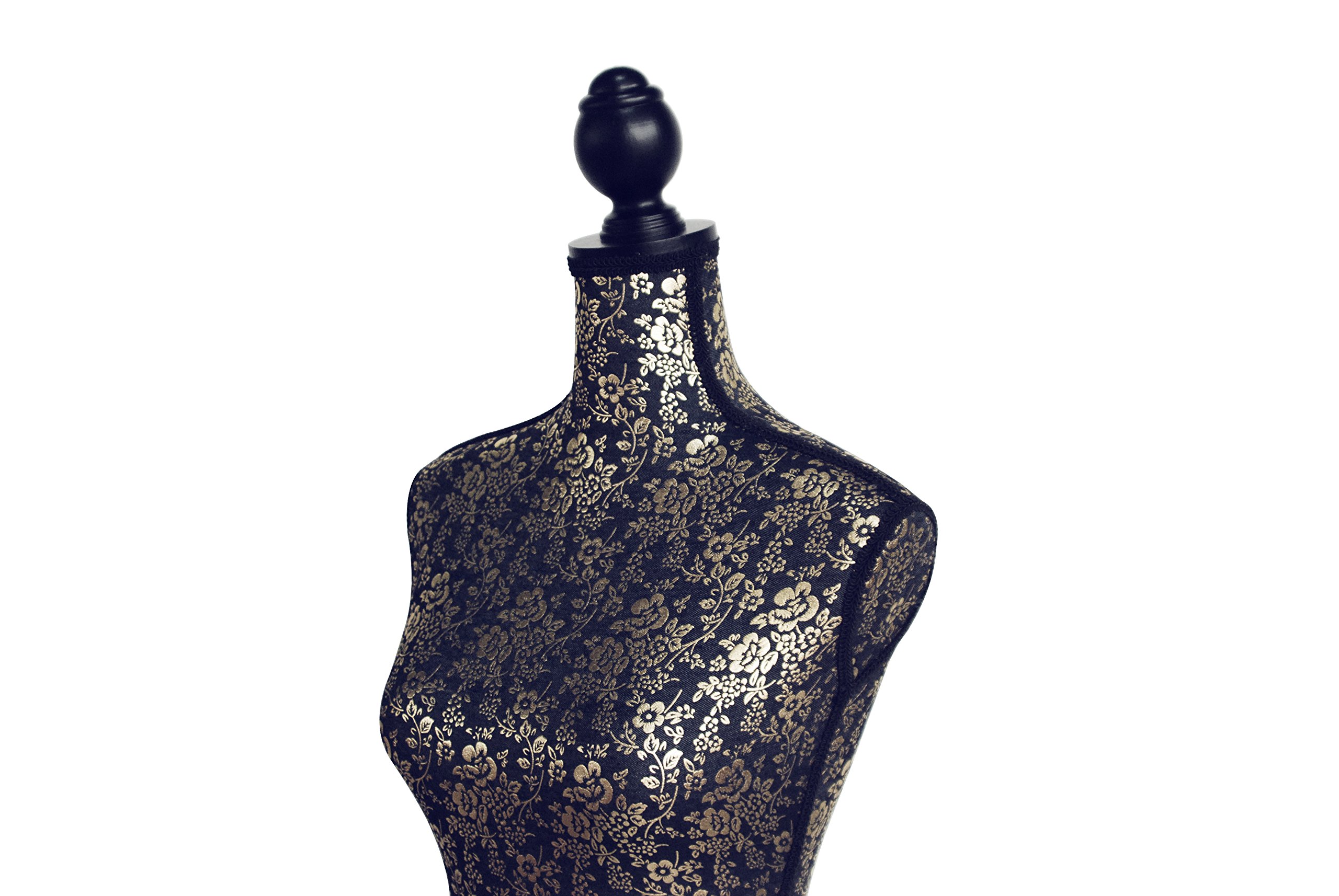 CLARIE Salco Buste de couturière pour l'essayage, comme portemanteau ou comme décoration (Glamour)