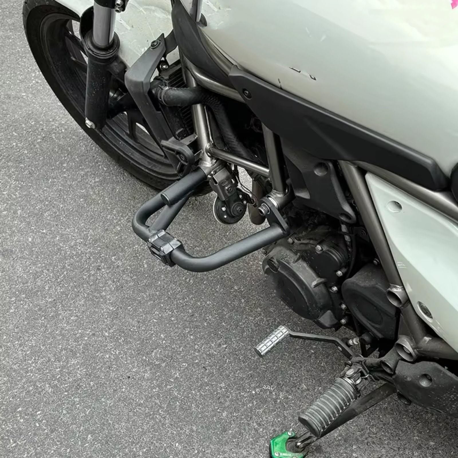 Compatibile Con Per Eliminator 500 Nero Paraurti Moto Autostrada Protezione Motore Crash Bar Accessori Protezione