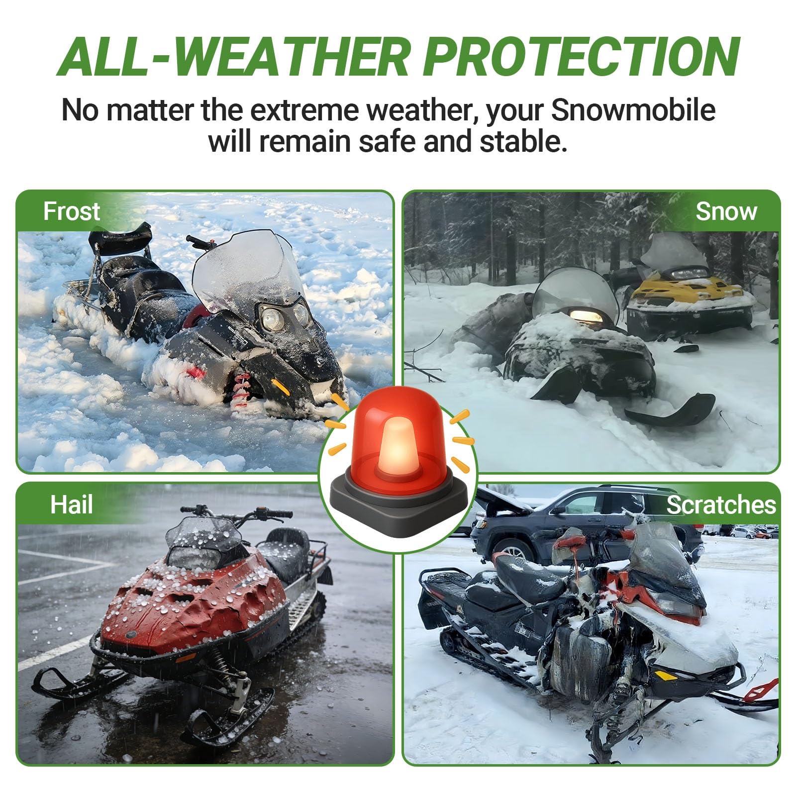 Funda Moto Nieve para Ski-Doo Backcountry X 2024-2026|Funda Protectora para Motos de Nieve para Todo Tipo de Clima|Antirrayas,Resistente Rayos UV,Nieve,Viento y Polvo