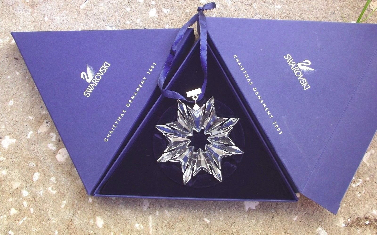 Amazon.co.jp: スワロフスキー Weihnachtsstern 2003 オーナメント