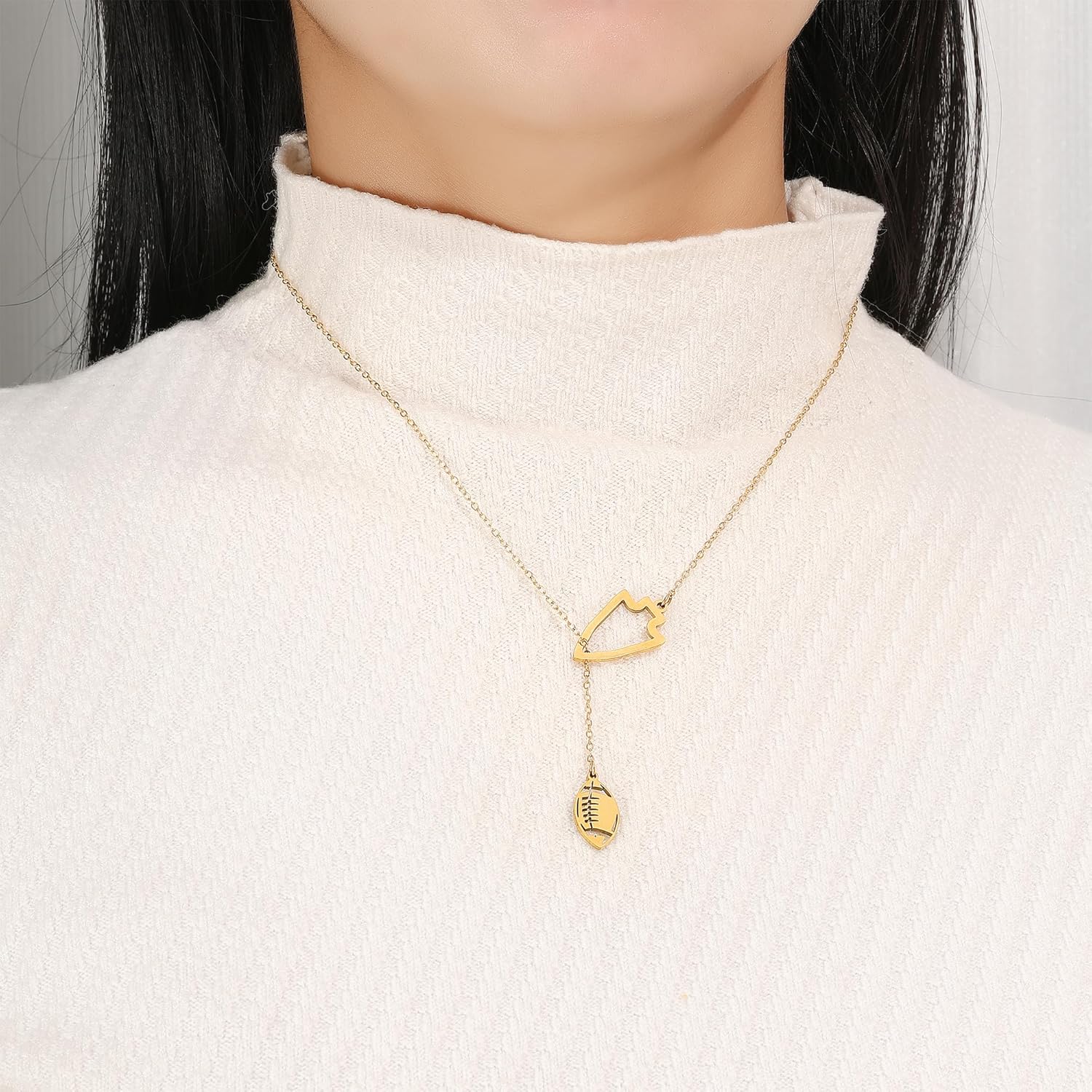 Football Fans Earrings Stainless Steel City Inspired Jewelry Game Day Football Sports Earring - Image 2