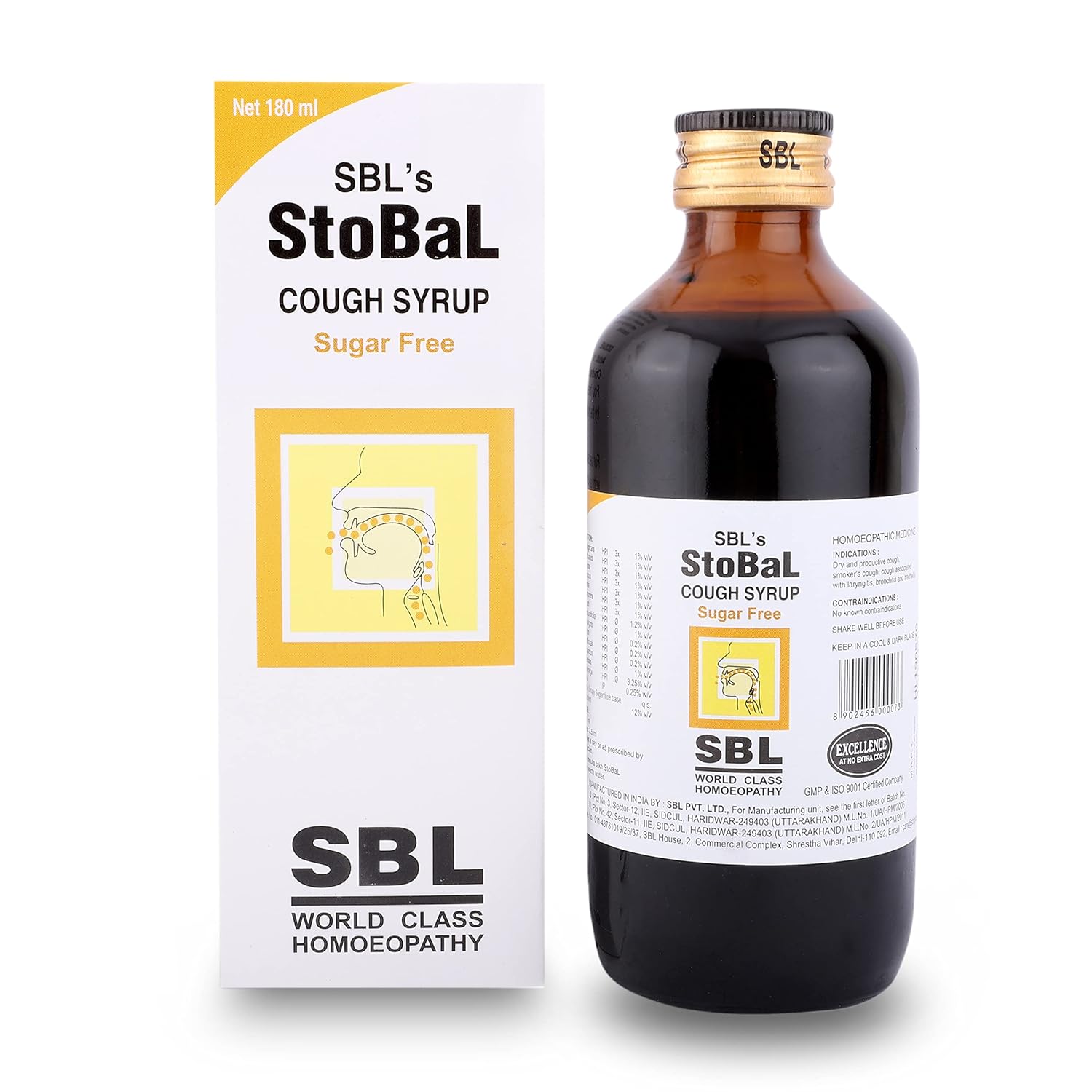 Buy SBL's STOBAL Cough Syrup[Sugar Free] Online at Low Prices in India Amazon.in