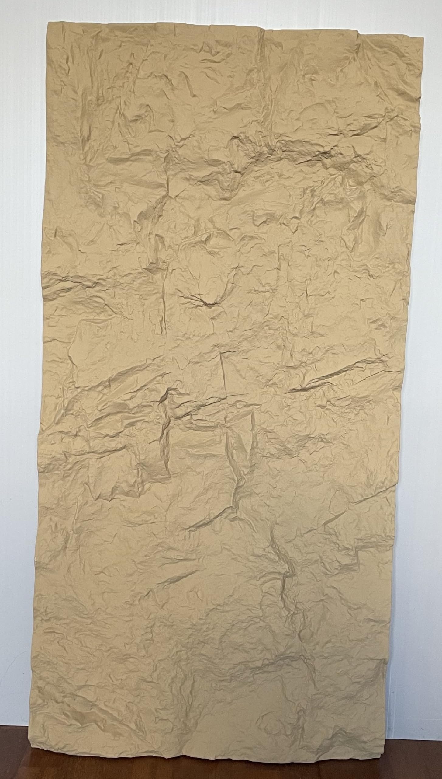 D pro T 3D Pu Stone Wall Panels for Interior Decor, Modern 3D Wall Panels - Faux Stone Look Wainscoting, Imitation Stone Rock Wall Paneling (5, Sand Rockwall)