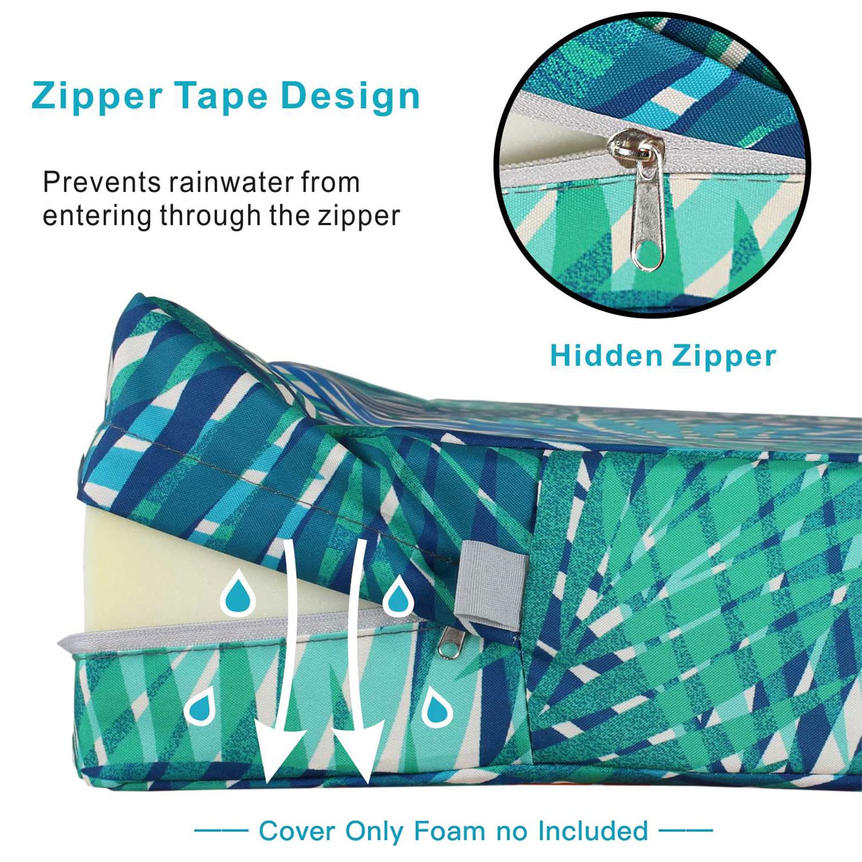 NettyPro Terrassenmöbel-Abdeckung 203x203 Cm – 600D Polyester, Wasserdicht, Mit Belüftung & Riemen