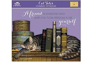 Charles Wysocki 2022 Calendar: A Nostalgic Journey Through the World of Cats