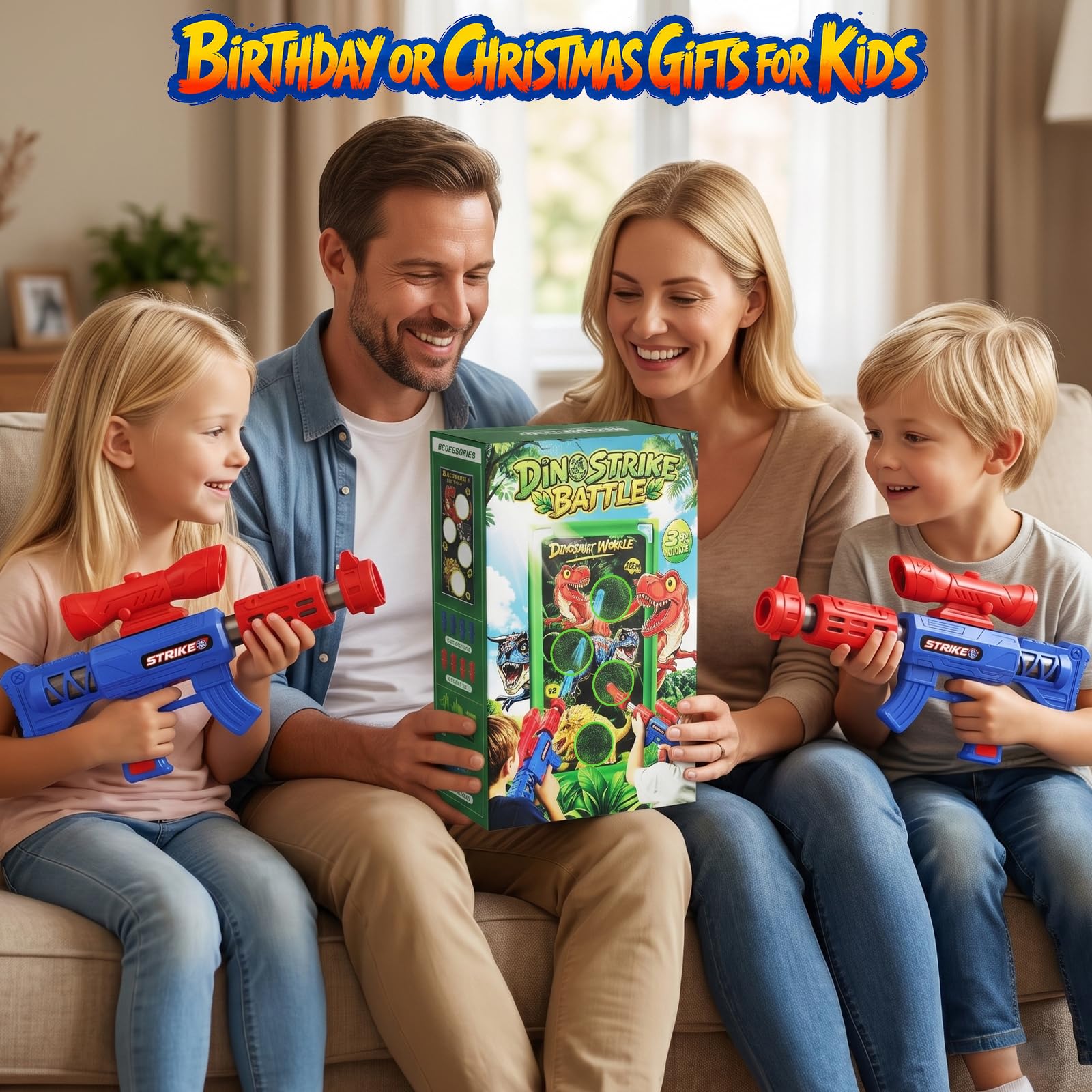 Dinosaur Shooting Game Toys for Kids -8