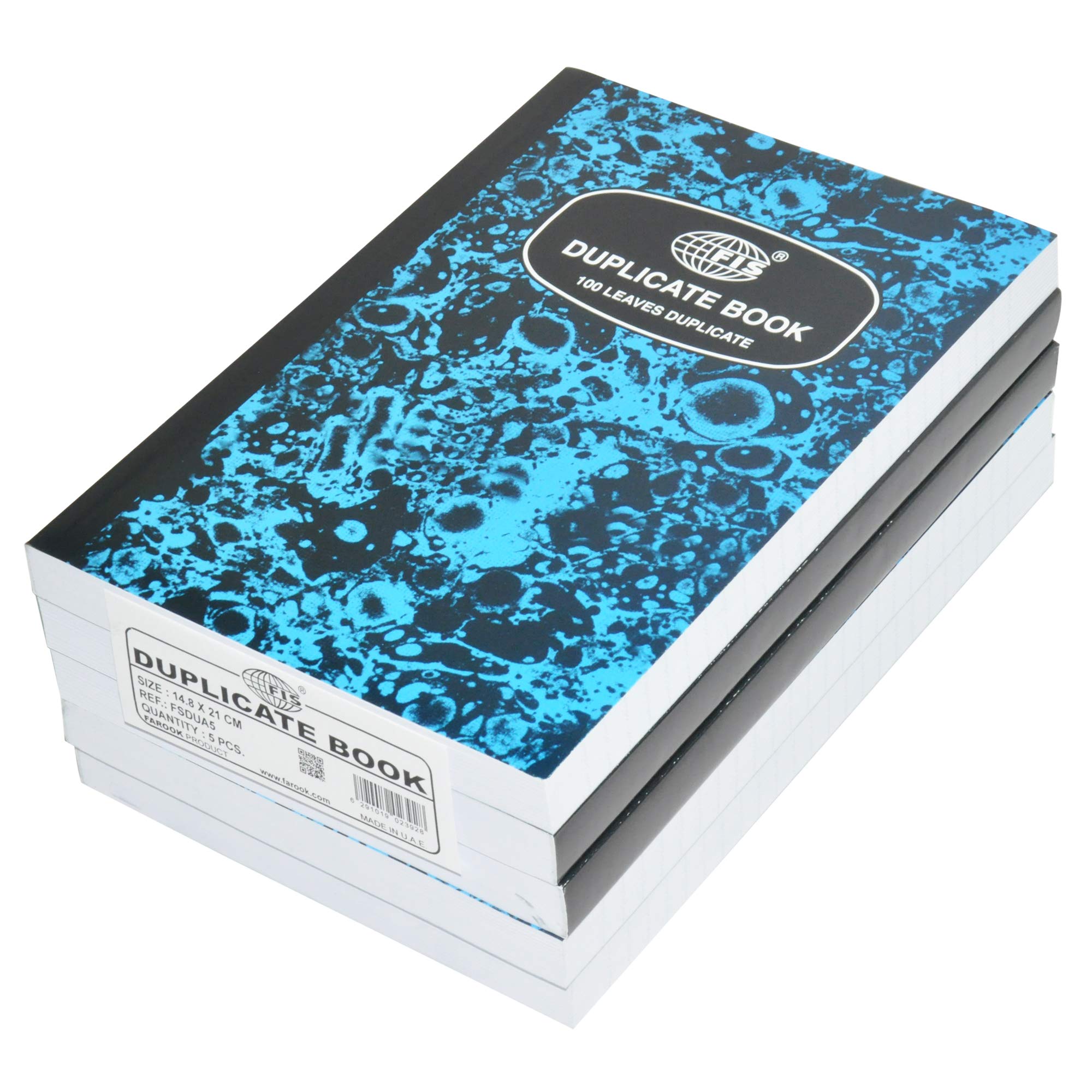FISOriginal with Duplicate Books (100 Sets) A5,5-Pieces - FSDUA5