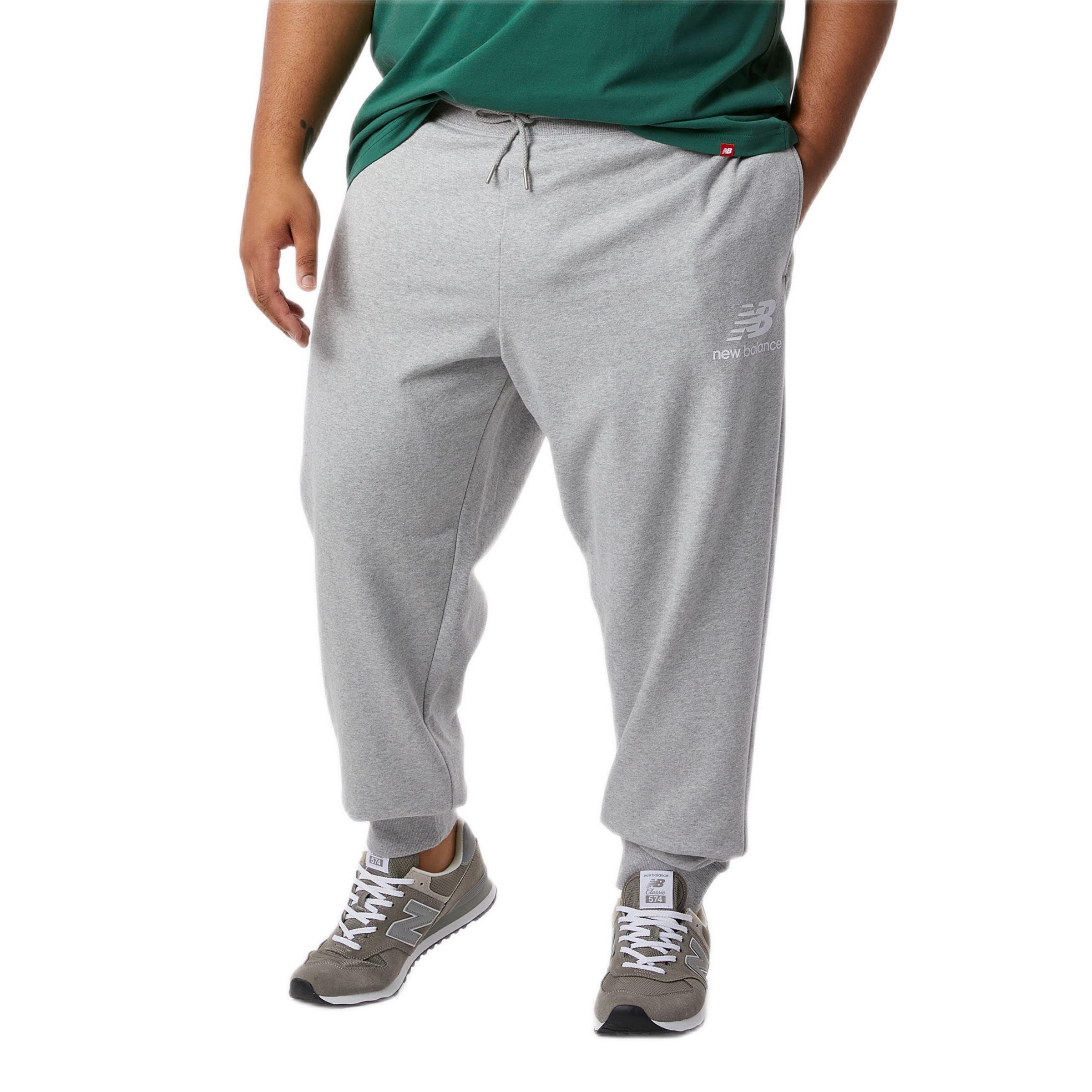 New Balance Mens NB Essentials Stacked Logo Sweatpant