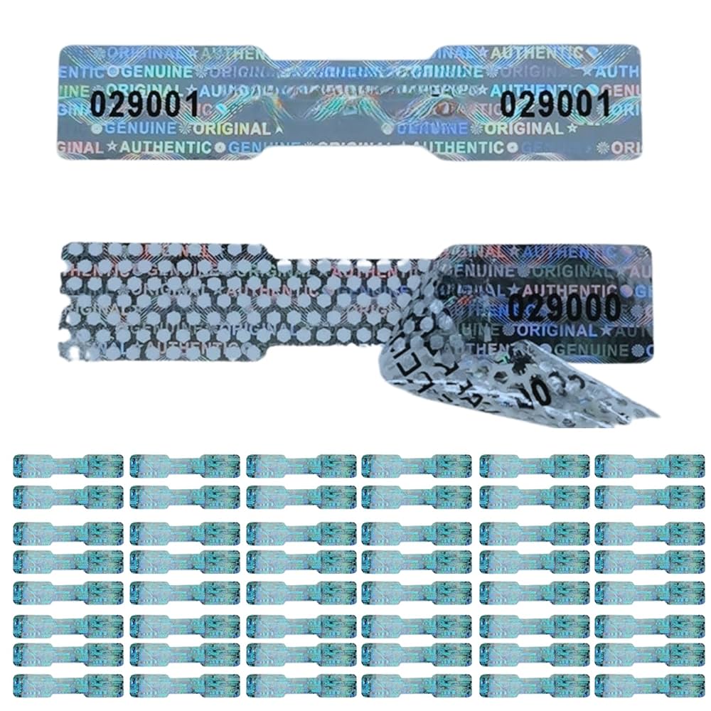 Amazon.co.jp: すり替え防止タグ 番号付き プロテクションタグ