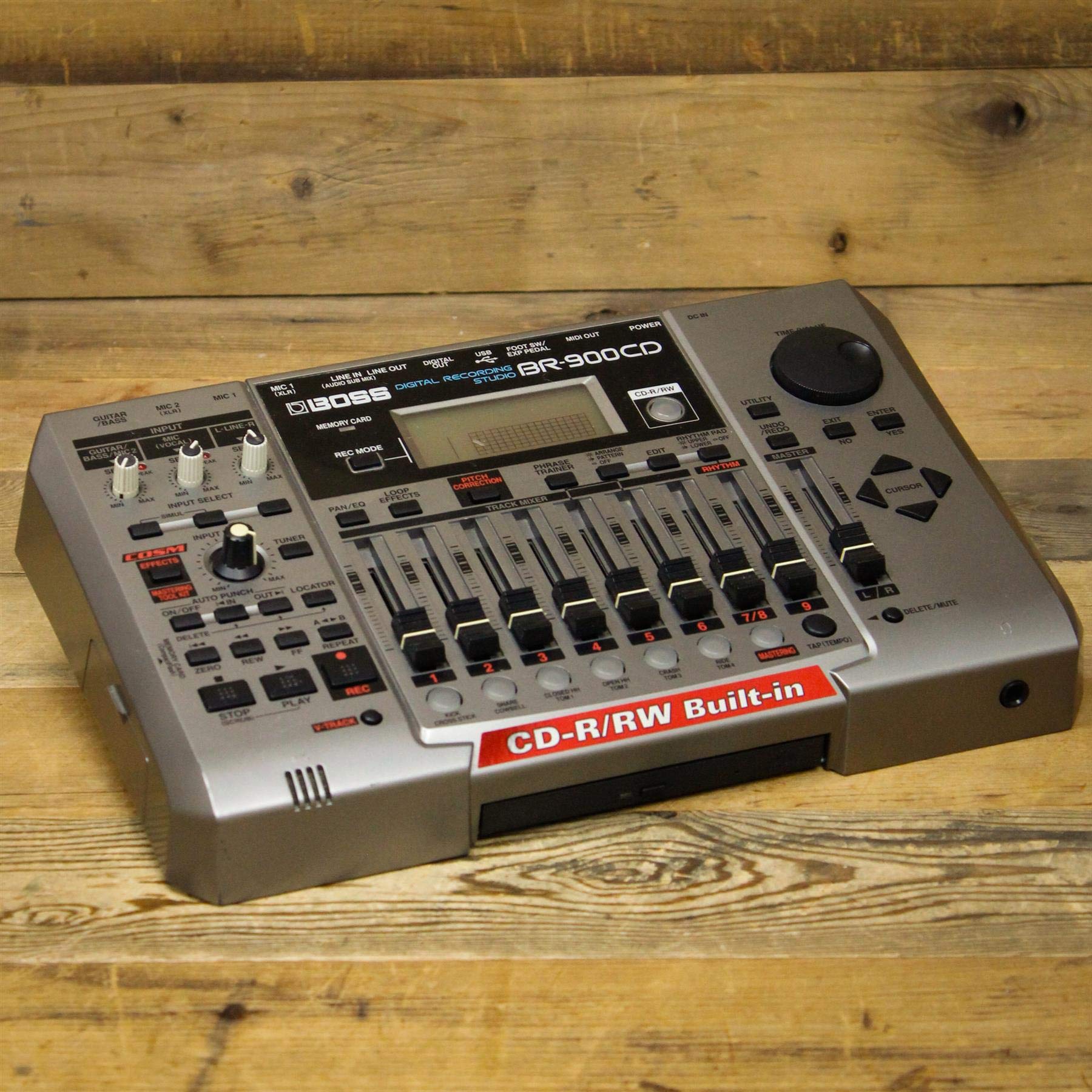 【動作品】BOSS BR-900CD マルチトラックレコーダー Amazon | Roland DIGITAL RECORDING STUDIO BR-900CD | マルチ