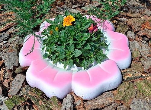 SvitMolds Molde de hormigón Flor Jardín Manzanilla Decoración Decorativa Jardín F02