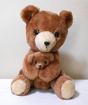 Amazon.co.jp: 親子クマ or クマのぬいぐるみを抱くクマ