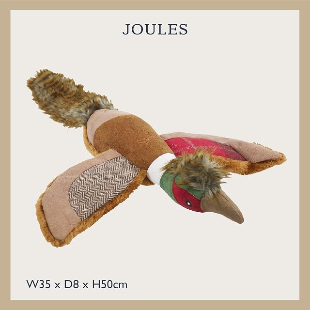 Foto 5 de 8 de Rosewood Joules Juguete de Entrenamiento Interactivo para Perros de faisán Suave chirriante, 46 x 36 cm