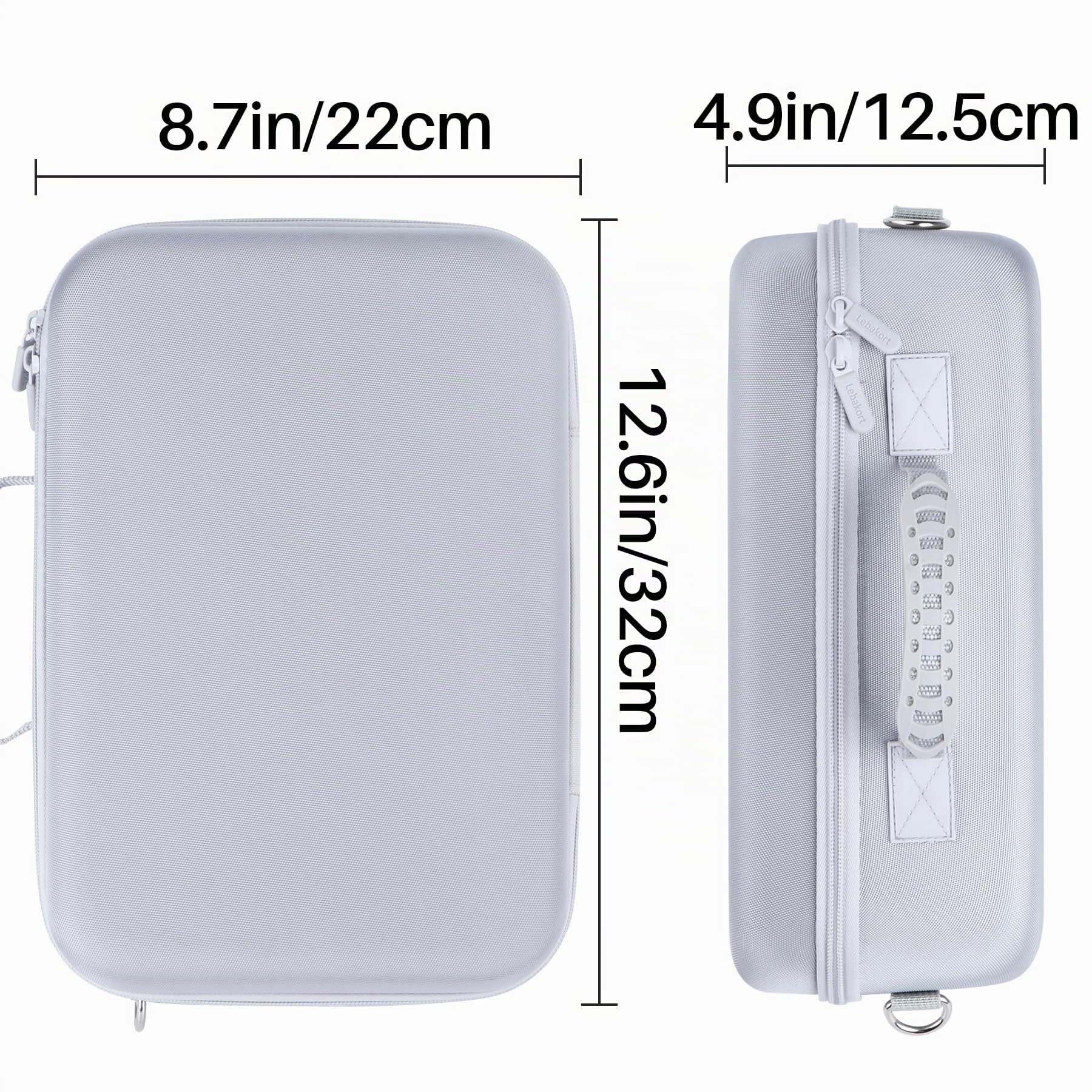 Lebakort ﻿Duro Viaggio Caso Custodia per Apple Mac Studio M4/M3/M2/M1 Max