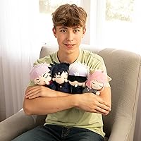 Vista 7 de Club Mocchi-Mocchi - Peluche de Suya Suya Suya Sleeping Friend Jujutsu Kaisen, figura de peluche de Yuji Itadori, figura coleccionable de JJK