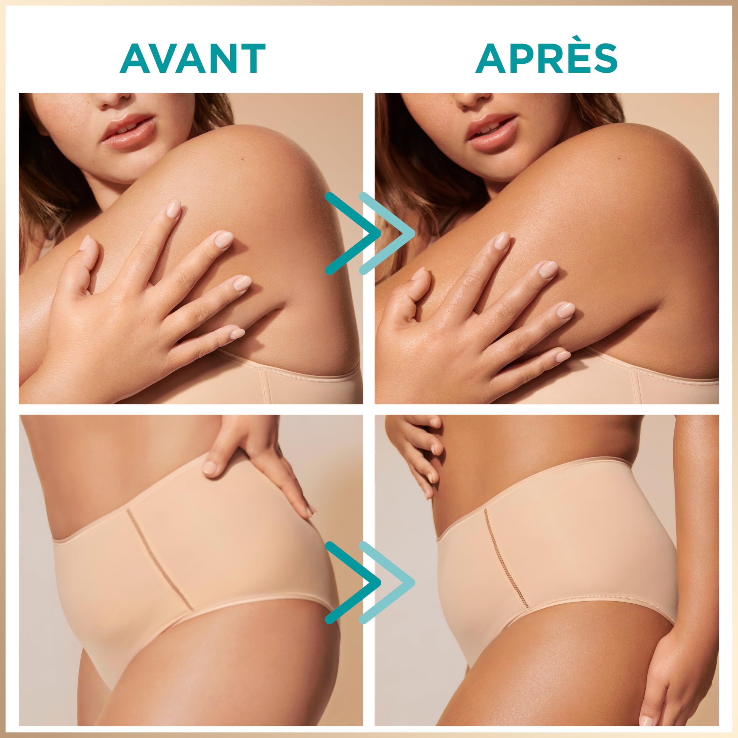 Garnier Ambre Solaire Natural Bronzer Lait Autobronzant Graduel et Hydratant 8h avec Huile d'abricot et Vitamine E - 3 Flacons de 175ml