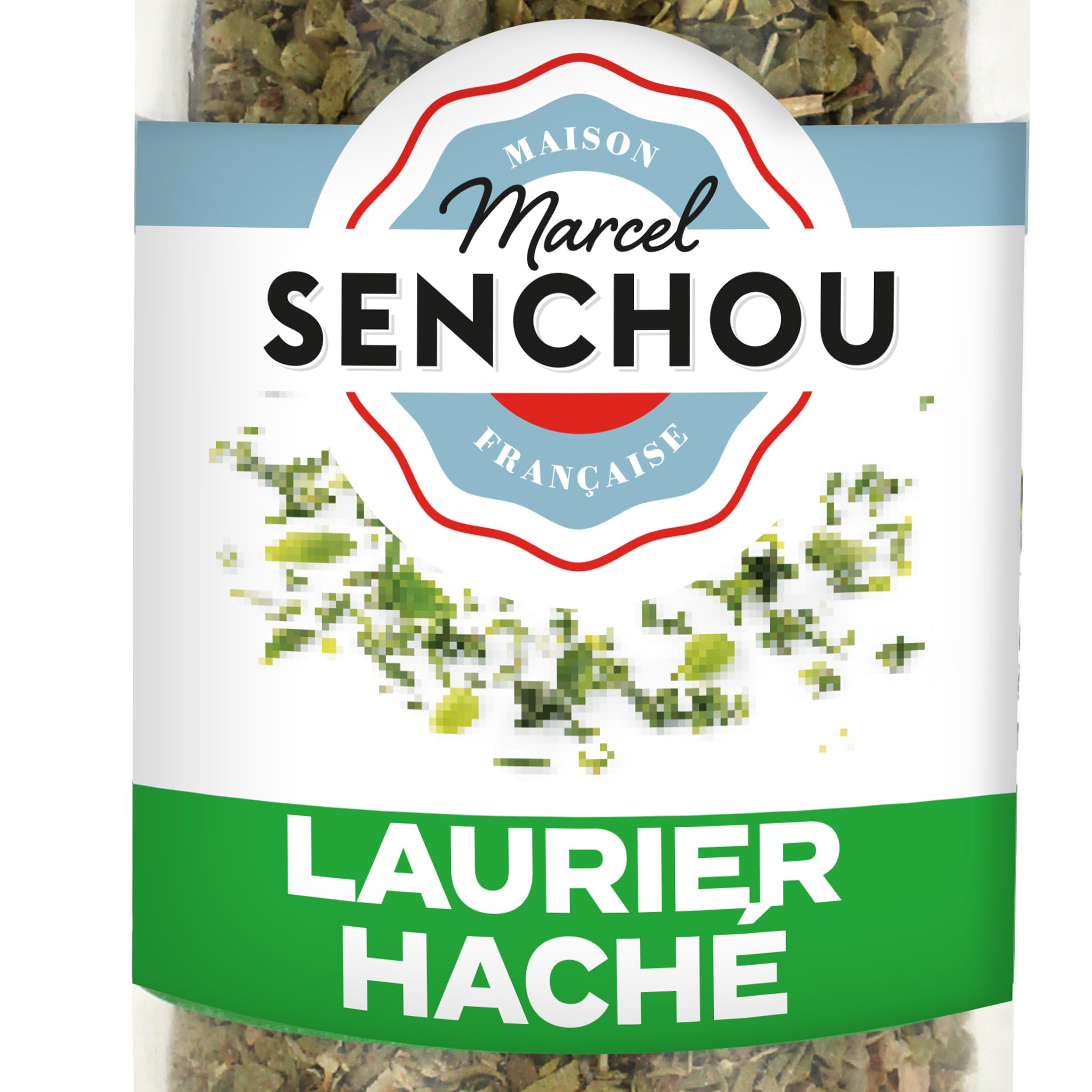 MARCEL SENCHOU - Laurier Haché - Extrait des Feuilles Séchées du Laurier - Peut Contenir des Traces d'Arachides, Sésame, Moutarde et Céleri - 23 g
