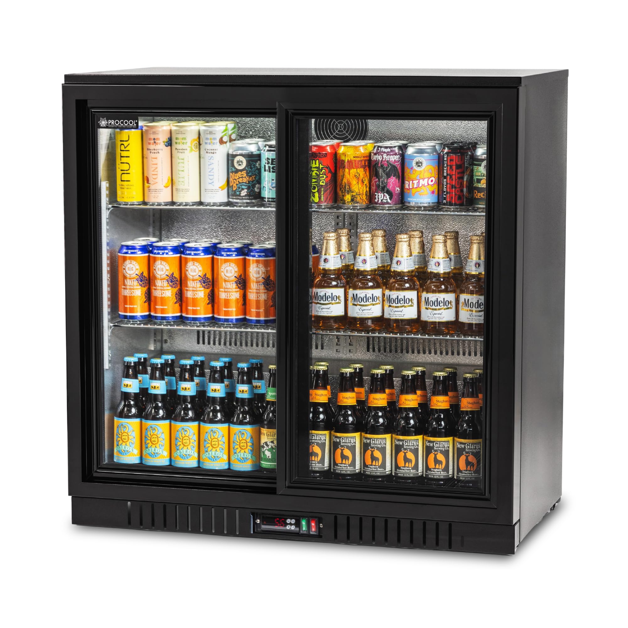 ProCool Creative Cooling Solutions BB-A2S 7.4 cu ft Beverage Cooler Black