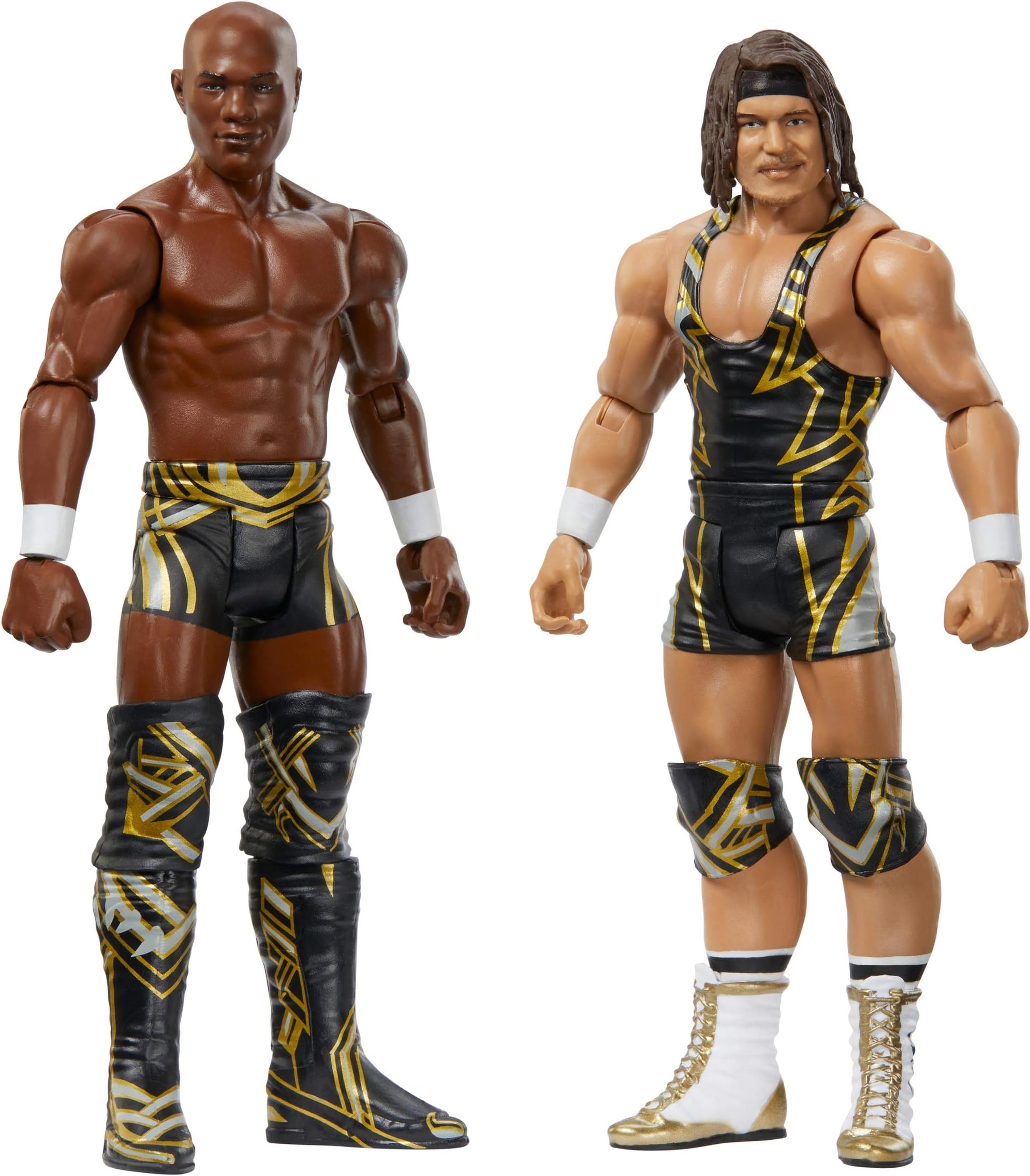 WWE Figure 2-Pack Chad Gable & Shelton Benjamin, Multi-Colour, Gbn55