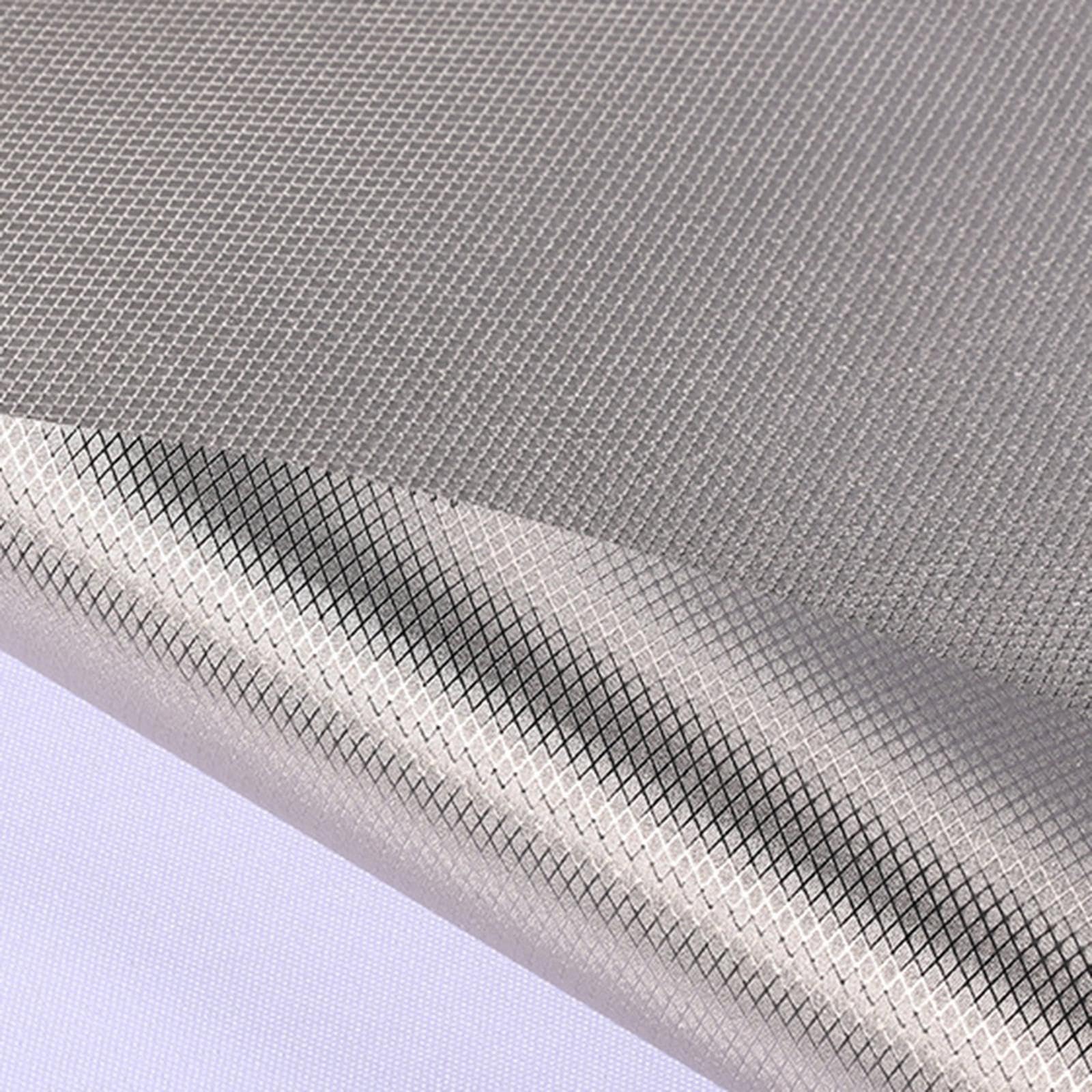 rockible Tissu de Blocage Des électromagnétiques, Tissu de Blindage, Radioprotection, Tissu Conducteur, Tissu de Blocage Du Signal, 110 X 100 Cm