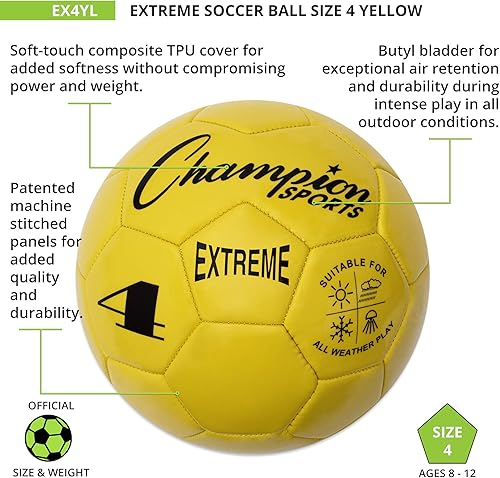 Miniatura 4 de Champion Sports Balón de fútbol Extreme Series