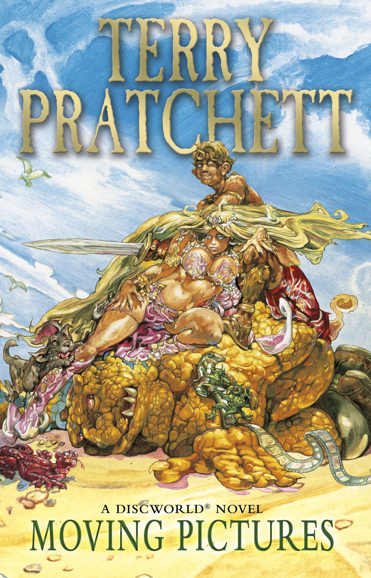 Moving Pictures (Discworld Novel 10) by Terry Pratchett (Paperback Book)