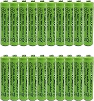 Vista 5 de AAA Nimh 600mAh 1.2v batería recargable para luces solares al aire libre lámpara de jardín (12 piezas AAA)