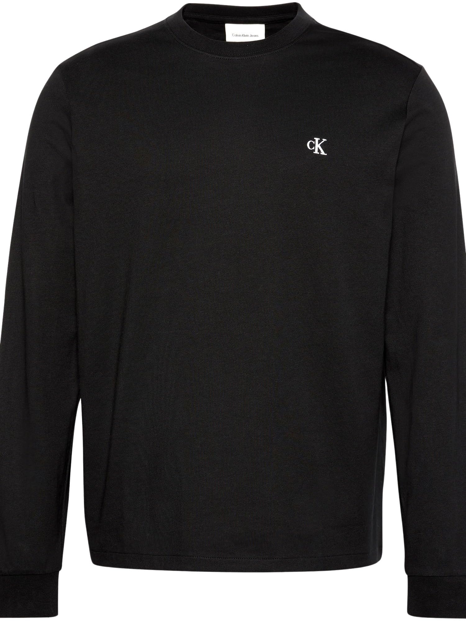 Calvin Klein LS Easy Monogram tee Lv04rd247g Camisetas Hombre (Pack de 1)