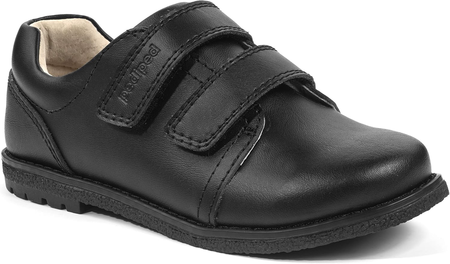 pediped Flex Alex School Shoe (Toddler/Little Kid/Big Kid), Black, 24 EU (7.5-8 E US Big Kid)