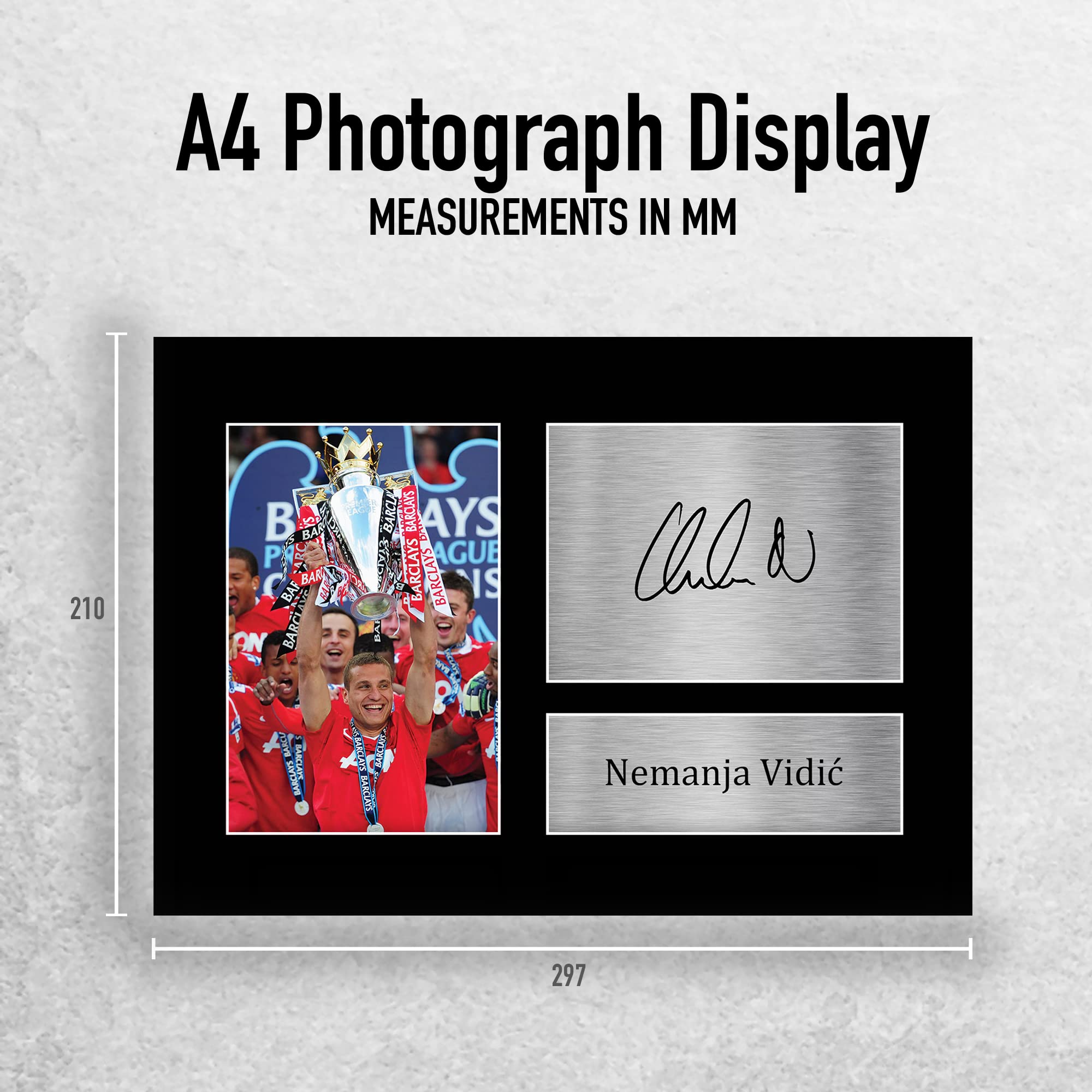 Photo Signée Dmitri Alenichev - Format A4 - Avec Certificat D'authenticité - Cadeau Collection Football