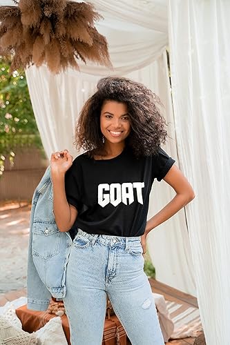 Miniatura 5 de Patch Party Club, Parche de chenilla blanca brillante "cabra" de 9 x 4 pulgadas, parche con respaldo termoadhesivo, parche grande para chaquetas