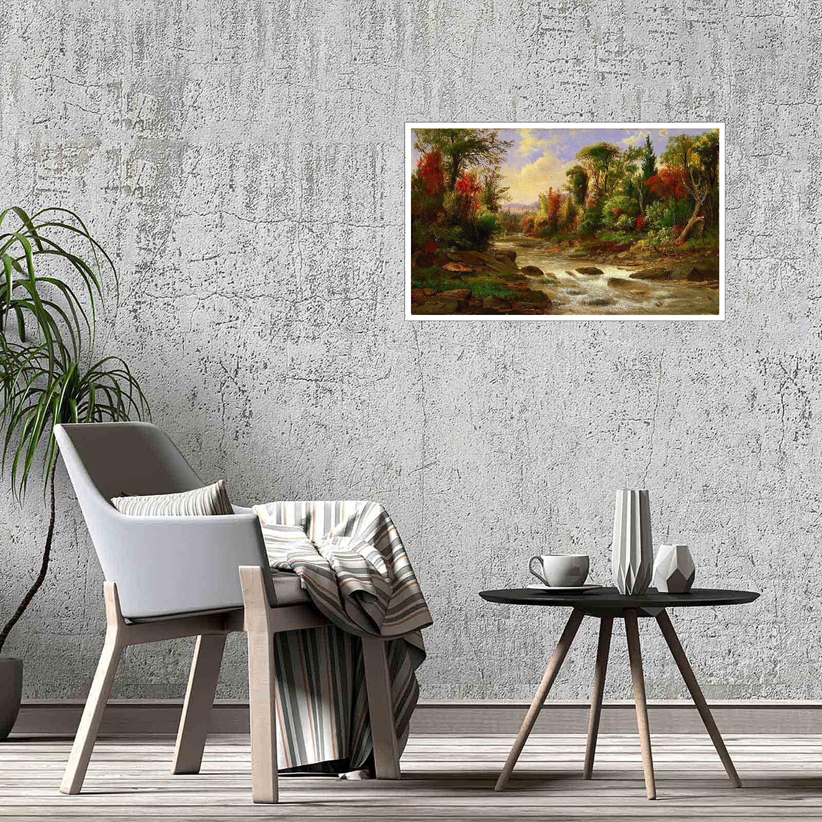 絵画 ロバートダンカンソン Amazon.co.jp: ロバート・ダンカンソン キャンバスプリント 風景
