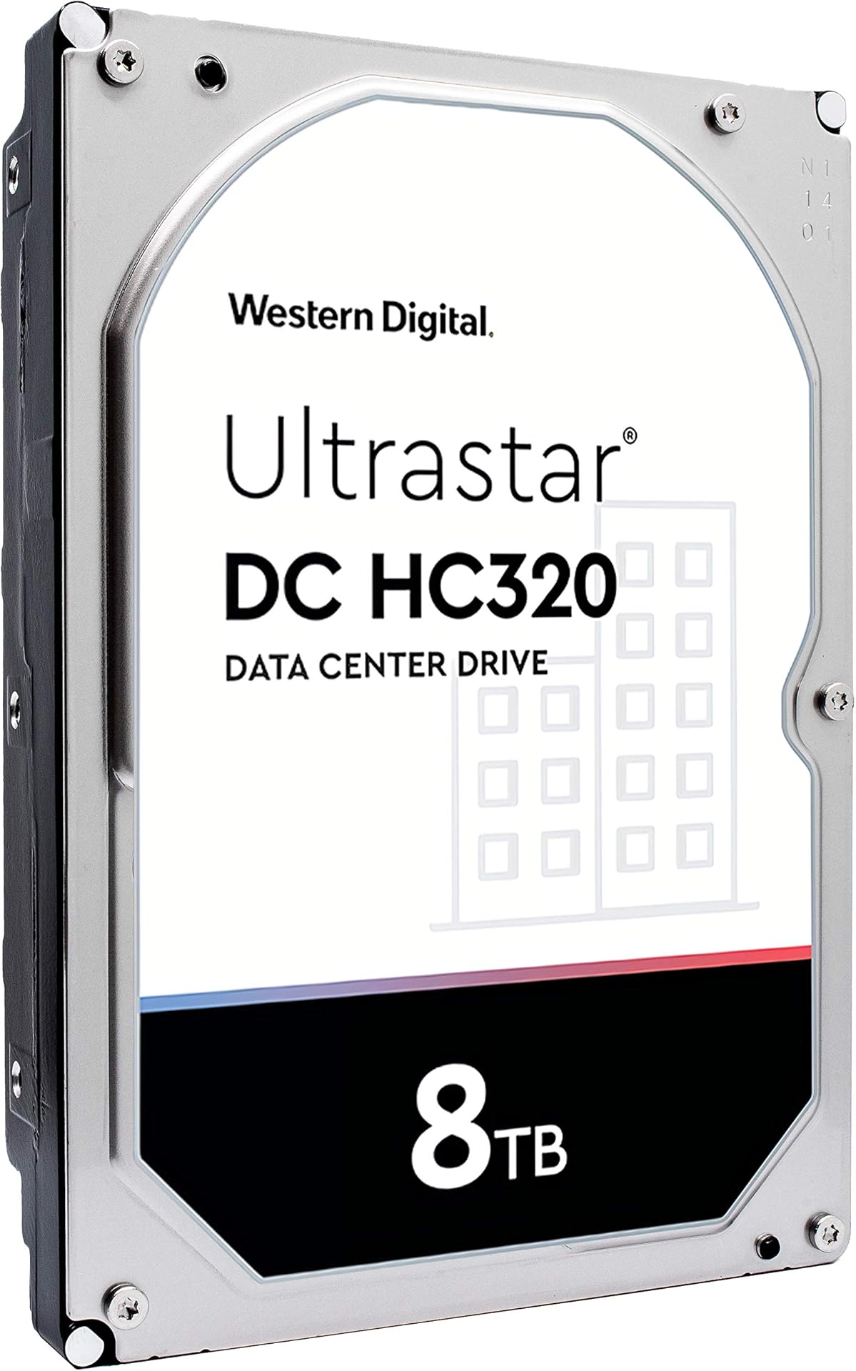 HGST WD Ultrastar DC HC320 8TB 7200 RPM SATA 6Gb/s 3.5 Inch Enterprise Hard Drive (HUS728T8TALE6L4)