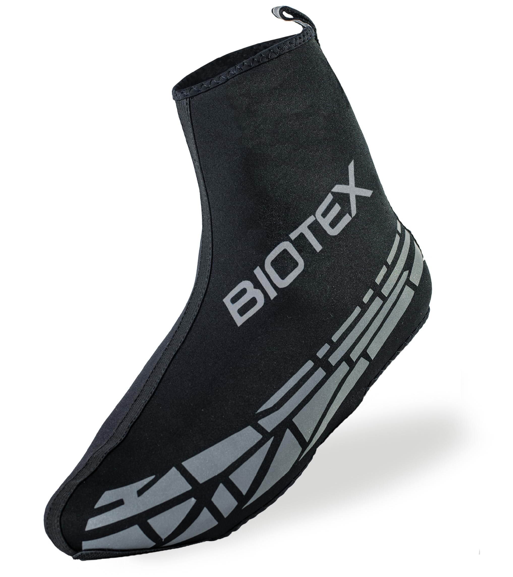 BIOTEX Copriscarpa Unisex in Neoprene per Ciclismo, Copriscarpa Antipioggia e Antivento, Intimo Tecnico Sportivo, Nero