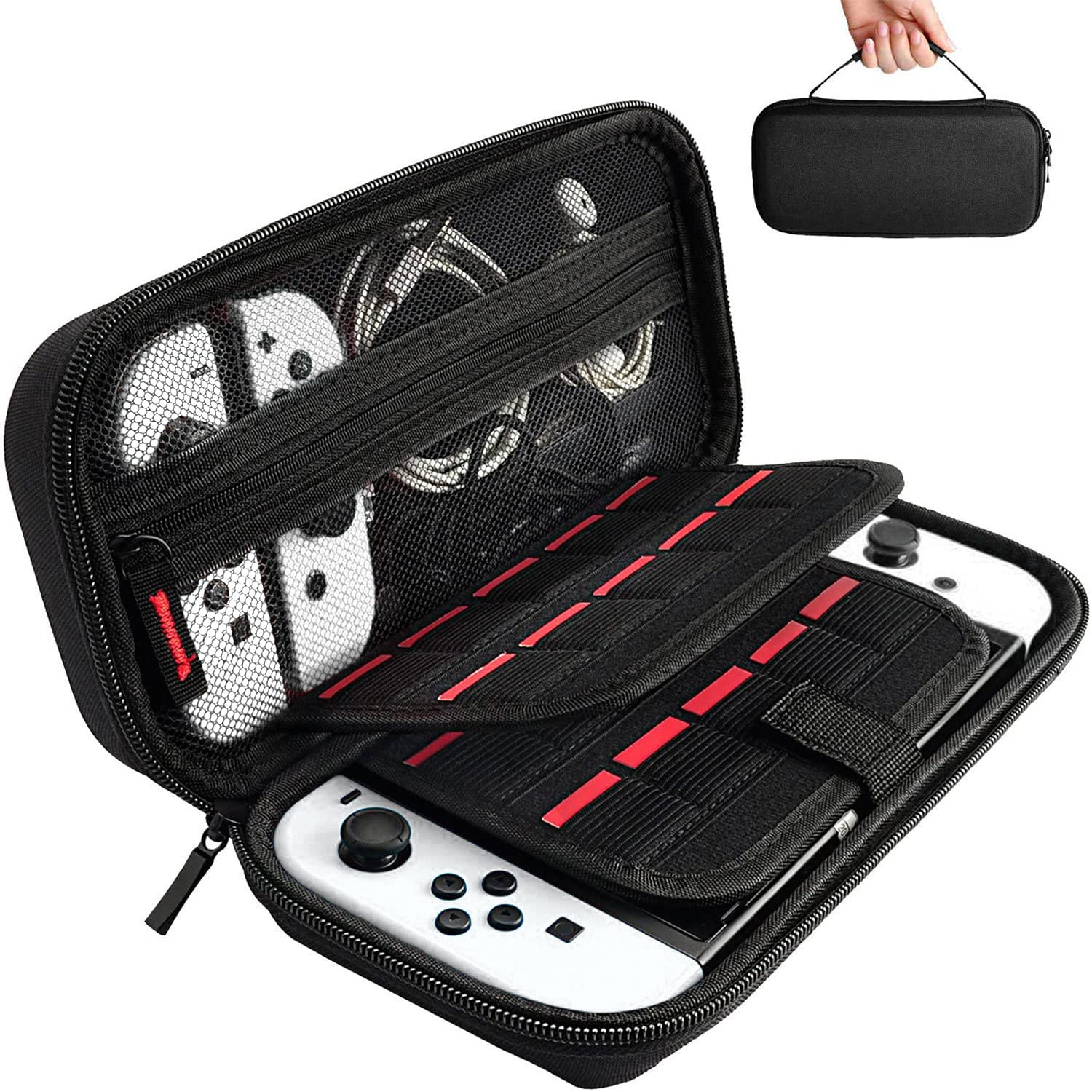 Hestia Goods Case For Nintendo Switch Case And Tempered Glass