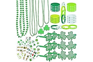 96-Piece St. Patrick's Day Party Favors Set: Celebrate with Luck and Cheer!