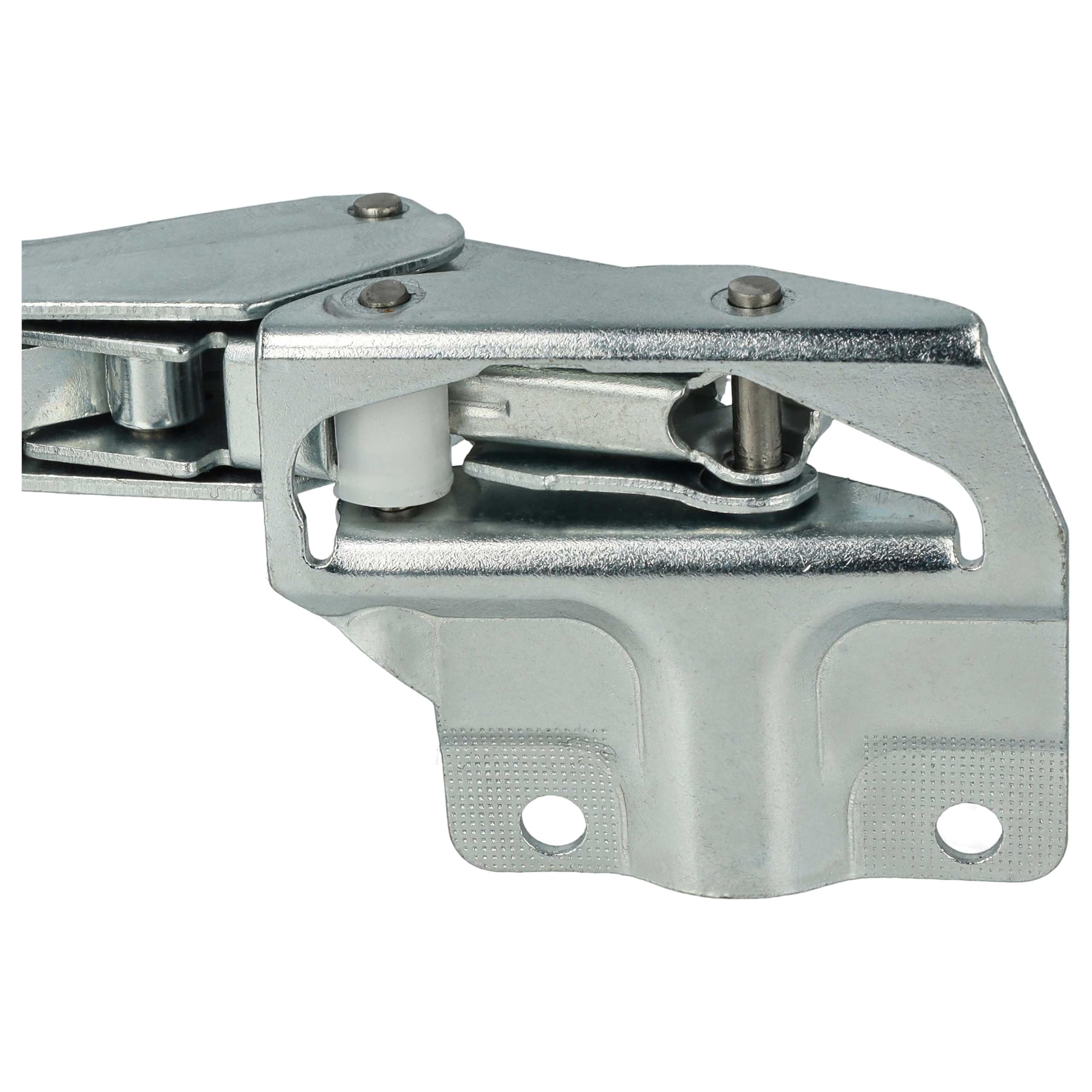 vhbw 2x Cerniera della porta sostituisce Hettich 5 3306 5.0 3702, 2FV25 2165 41 per frigorifero - set di riparazione