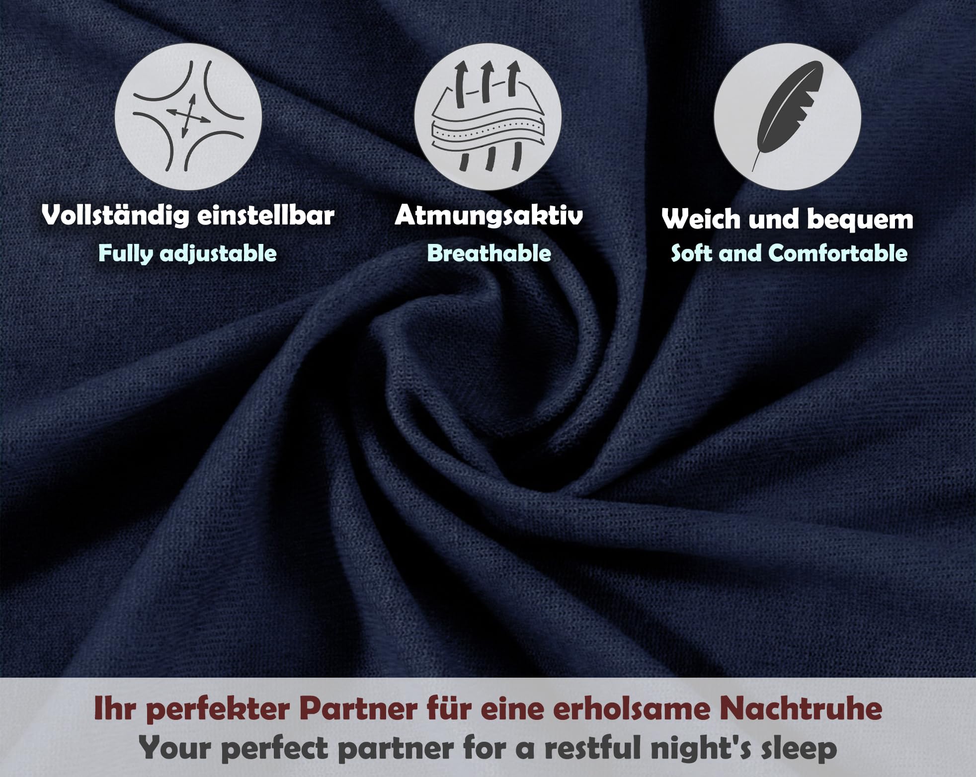 Sesto Senso prześcieradło z gumką 160x200cm ciemnoniebieskie na materac frotte z gumką 100% bawełna
