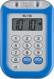 タニタ 防水大音量 タイマー ブルー TD-377