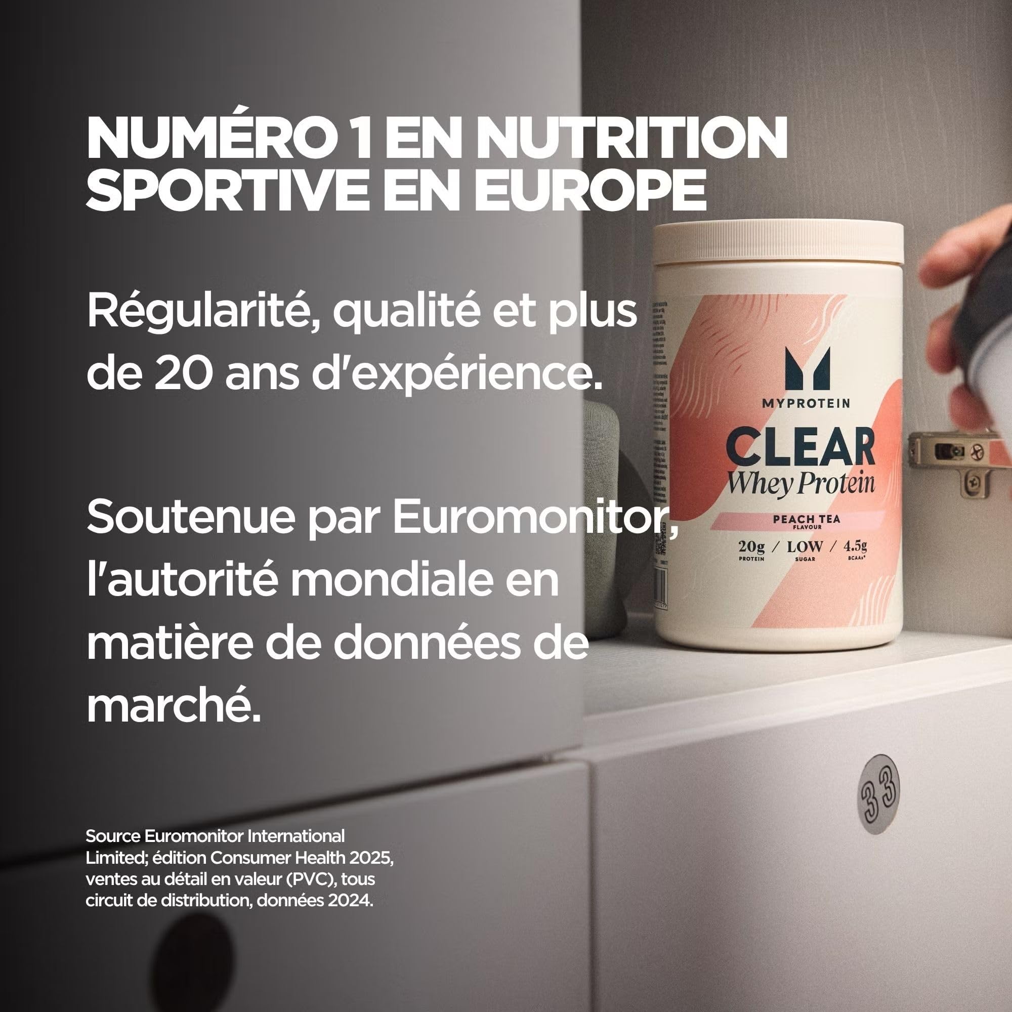 MyProtein Clear Whey isolate Orange Mango 500g