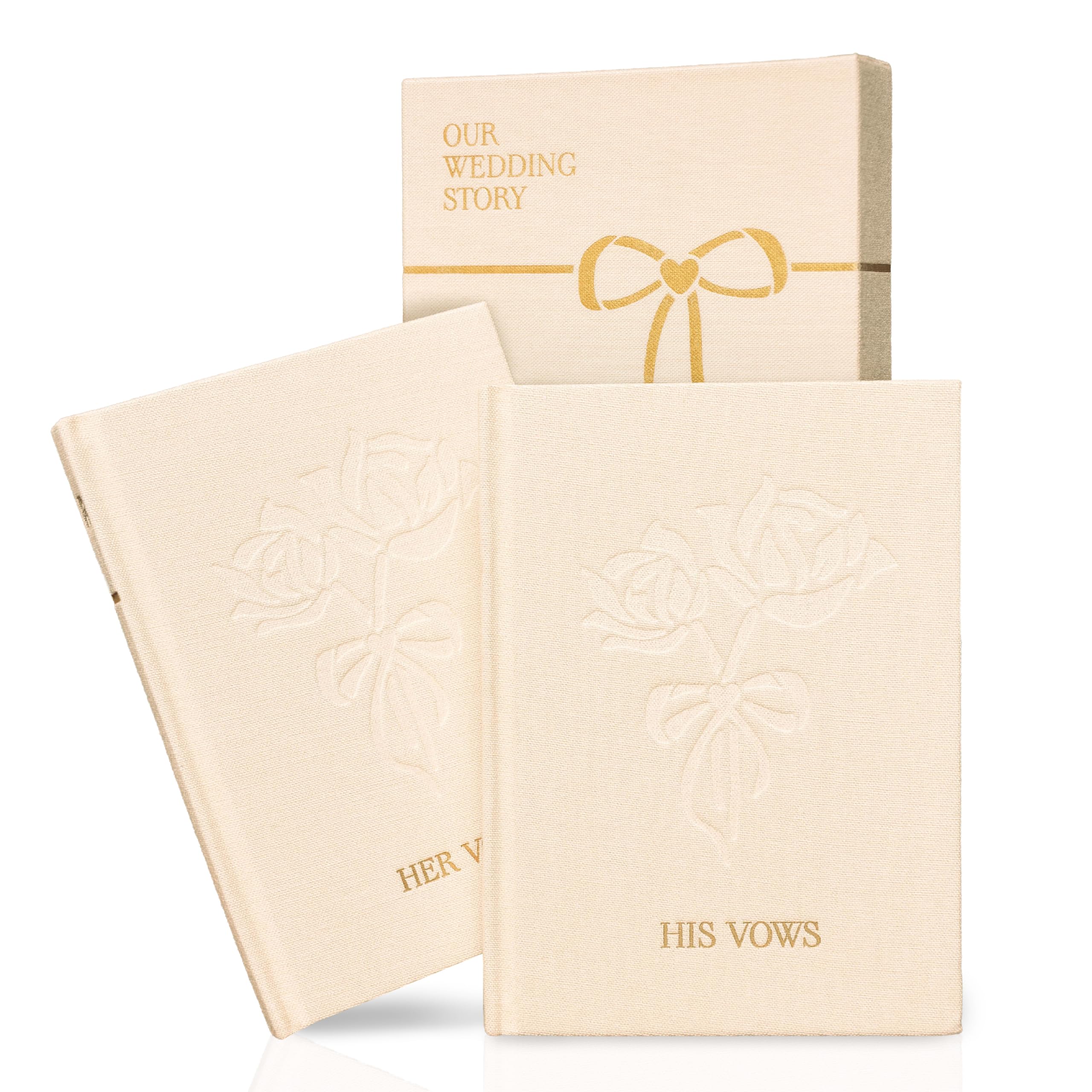 Libros de votos de boda para la ceremonia y fotos del altar