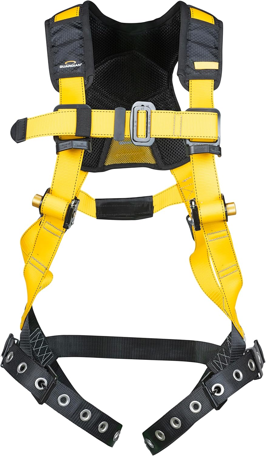 Guardian 3737151 Defender Ultra Full Body Safety Harness 3XL with Quick Connect Chest & Legs | Breathable Comfort Design | OSHA/ANSI Z359.11 Compliant