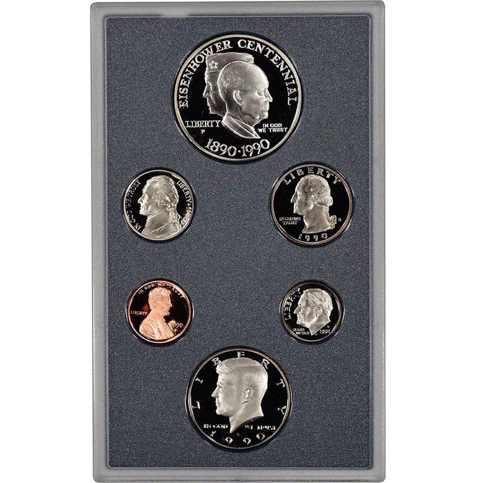 1990 US Mint Prestige Proof Set Original Government Packaging at