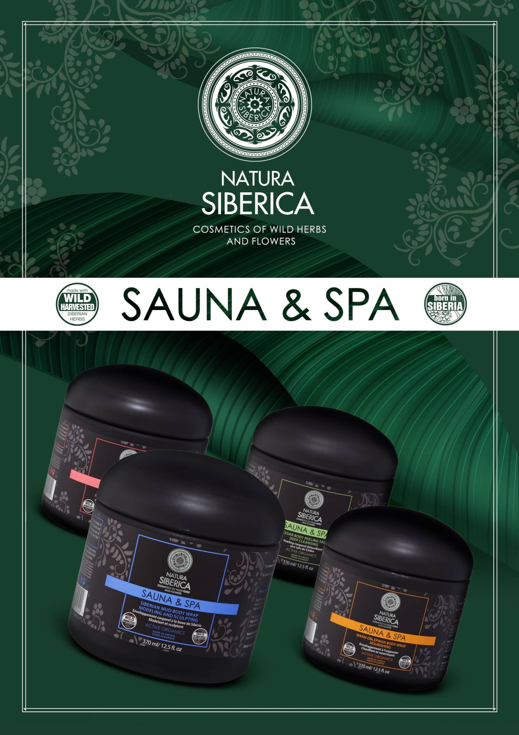 Natura Siberica Natura Siberica Modelne masło do masażu ciała Sauna & Spa Natura Siberica