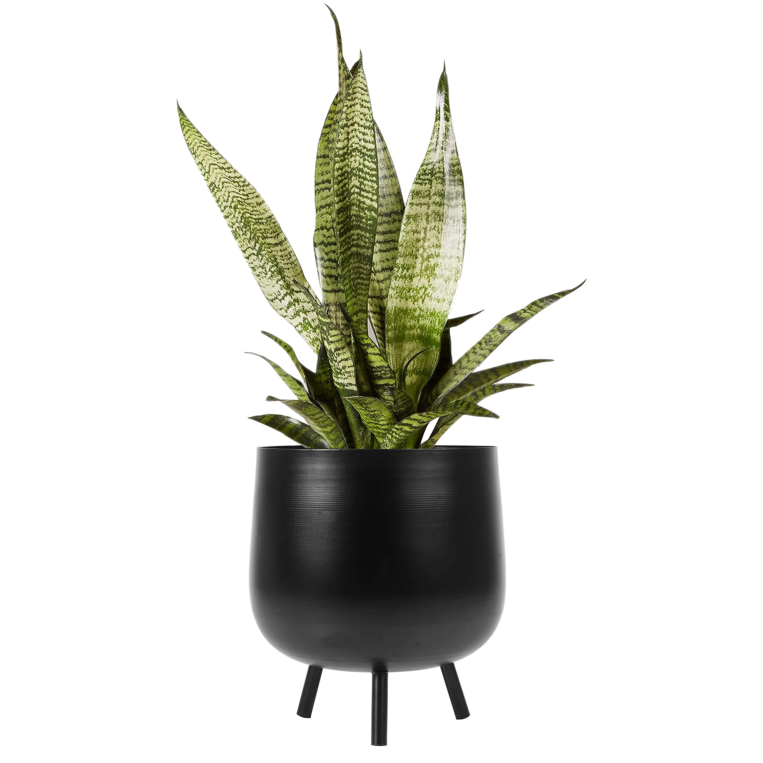 CRAFTIC DESIGN Planter Stands Metal Flowerpot for Decorative Tabletop Plants Living Room Indoor Plants Home and Garden (9H,Black) (B098FLY62D) Amazon Price History, Amazon Price Tracker