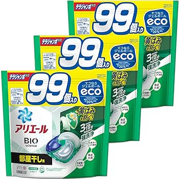 Amazon | [ケース品] [大容量] アリエール ジェルボール4D 洗濯