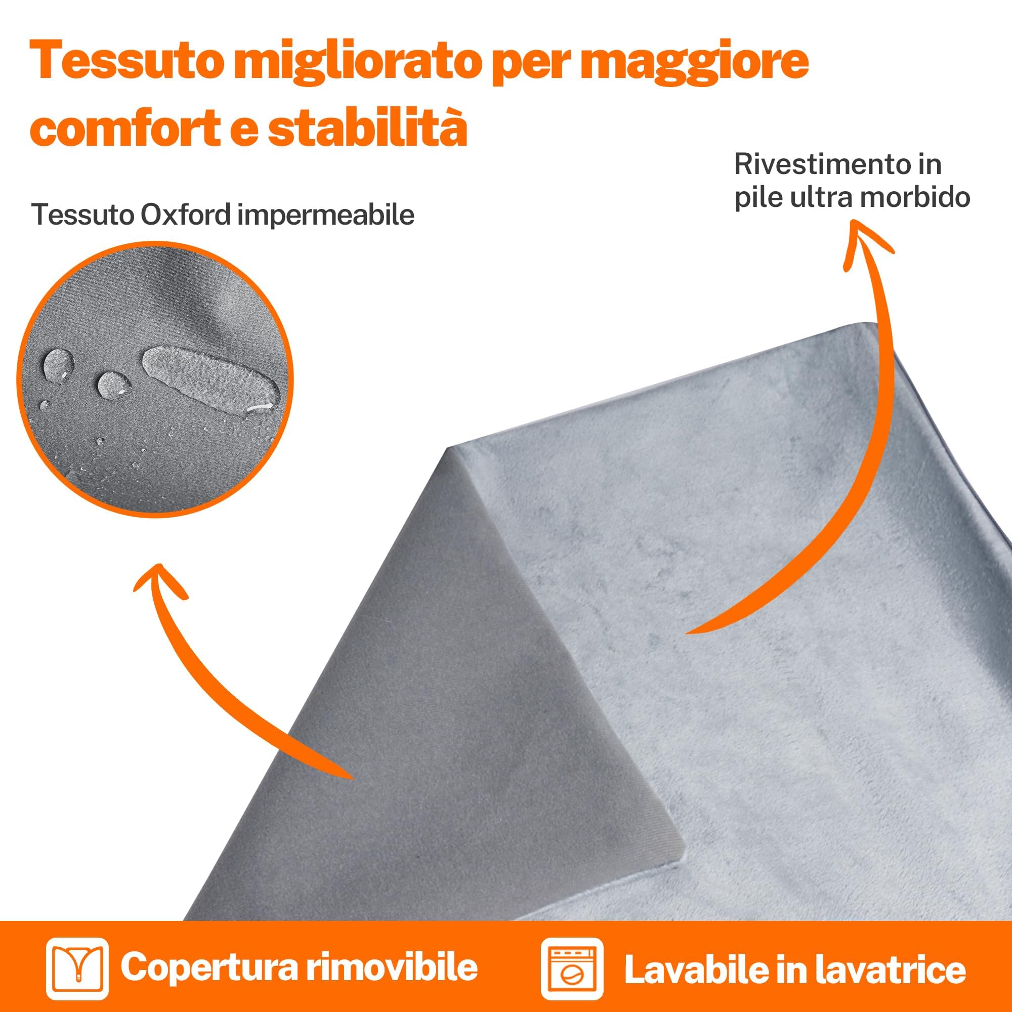 Toozey Coperta riscaldante per esterni per animali domestici, con copertura impermeabile e cavo resistente alla masticazione, regolazione automatica della temperatura, per neonati, incinte, anziani